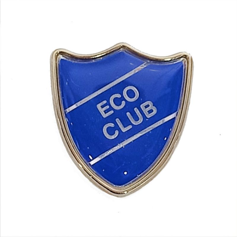 ECO CLUB shield badge